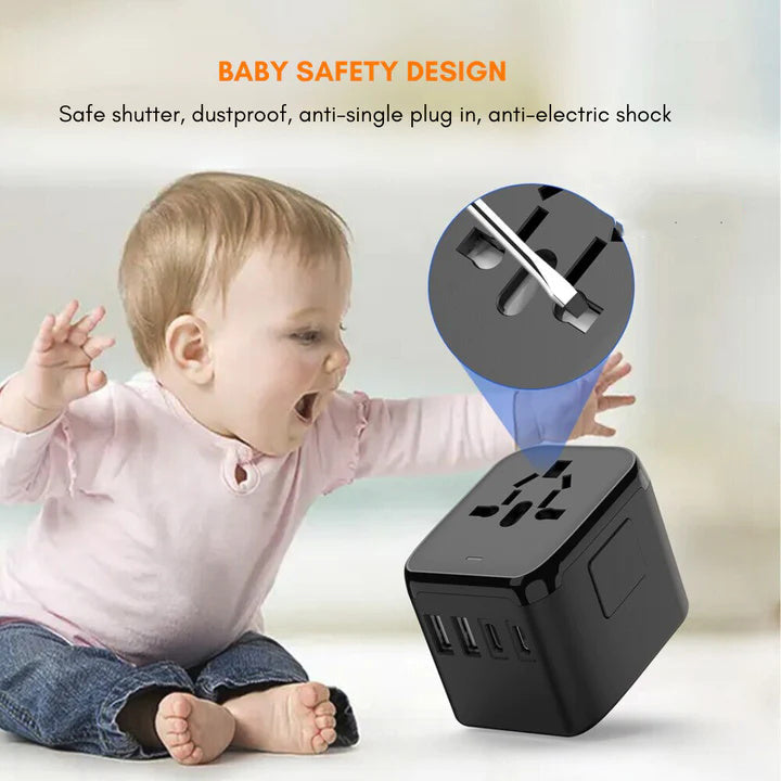 Globetrot™ – dein universeller Reisebegleiter für alle Steckdosen