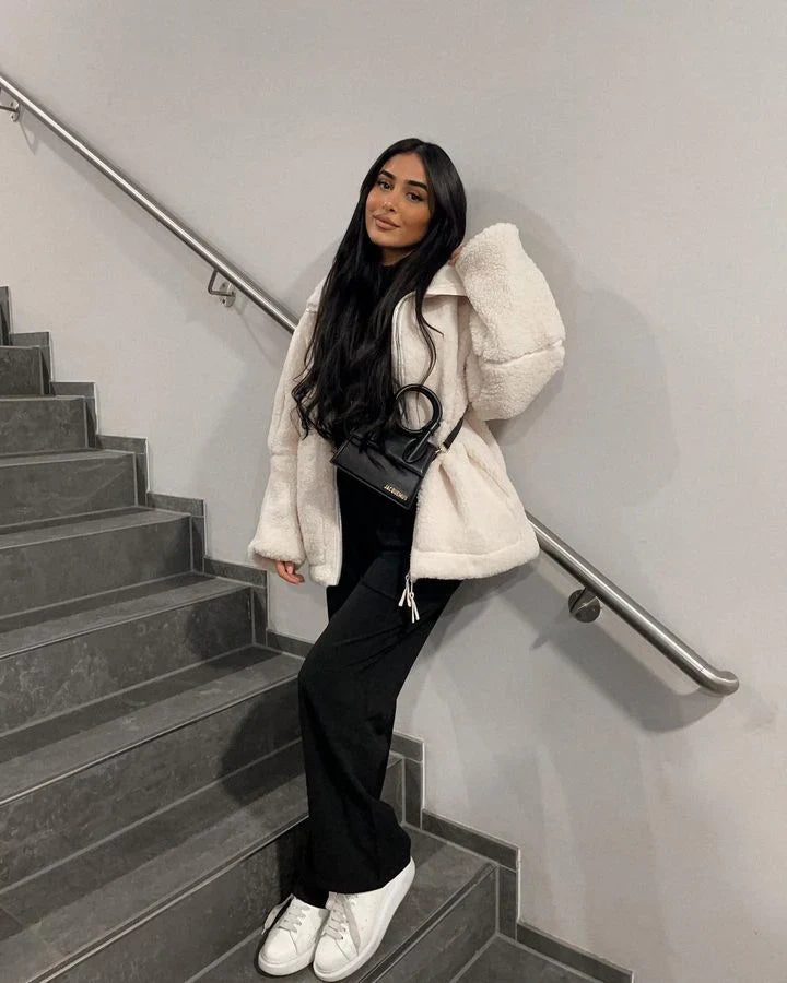 KuschelLuxe™ Weiche Teddyjacke für Damen