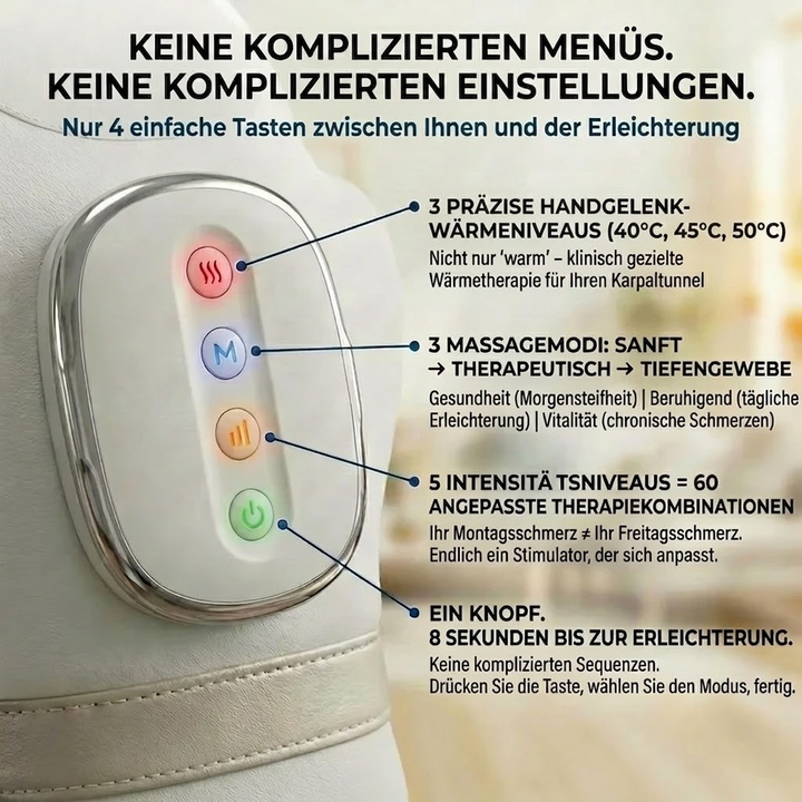 HandWohl™ Elektrisches Handmassagegerät