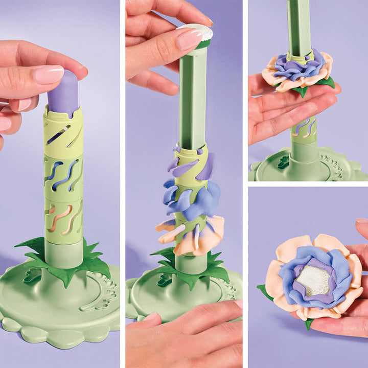 BlütenZauber™ Kreatives Knetblumen-Bastelset