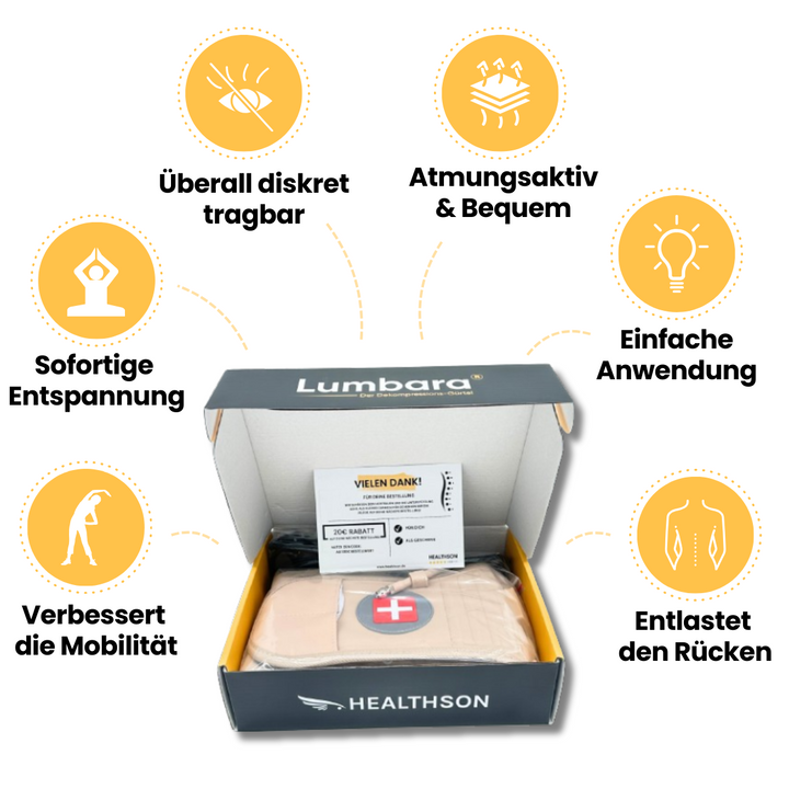 RückenFrei™ Rückenstützgürtel