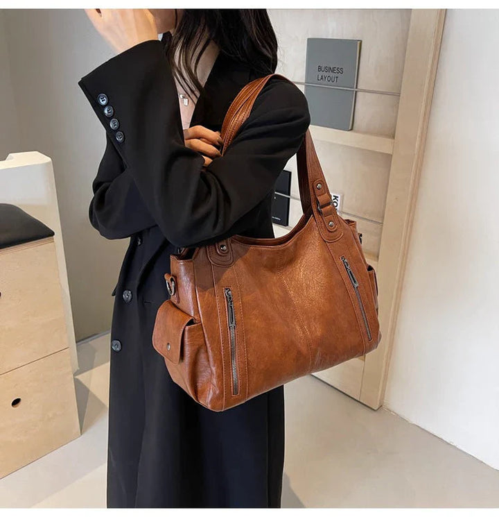 50% Rabatt | Estella™ – Geräumige Tote Bag aus Leder [Letzter Tag Rabatt]