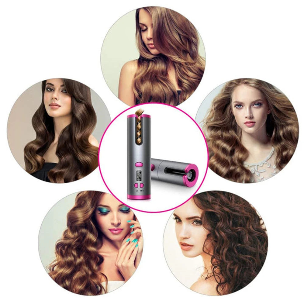 FlowCurl™ - Automatischer Lockenstab für glänzende, langanhaltende Locken