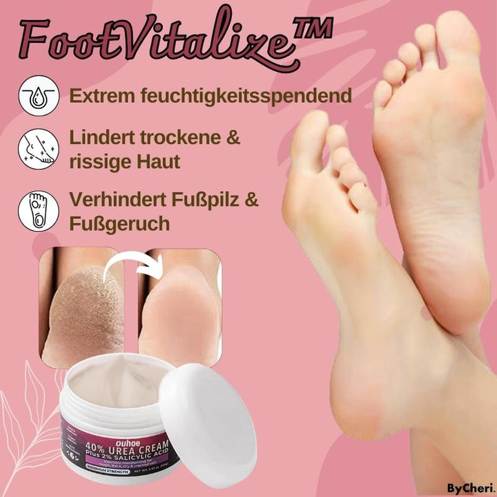 1+1 GRATIS TEMPORÄR | FootVitalize™ - Foot Finish Fußreparaturcreme