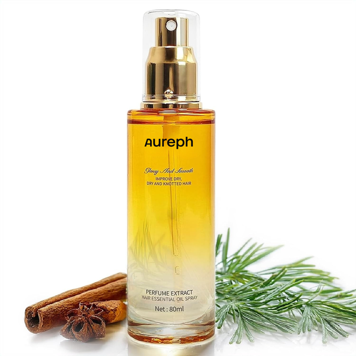 Glossora™ – Leichtes Haarölspray für glattes, glänzendes Haar
