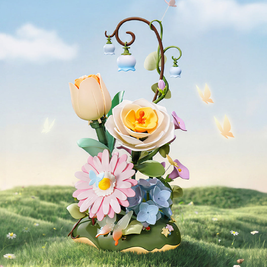 Garden Ramble™ Mechanisches Bewegliches Blumen-Puzzlerlebnis