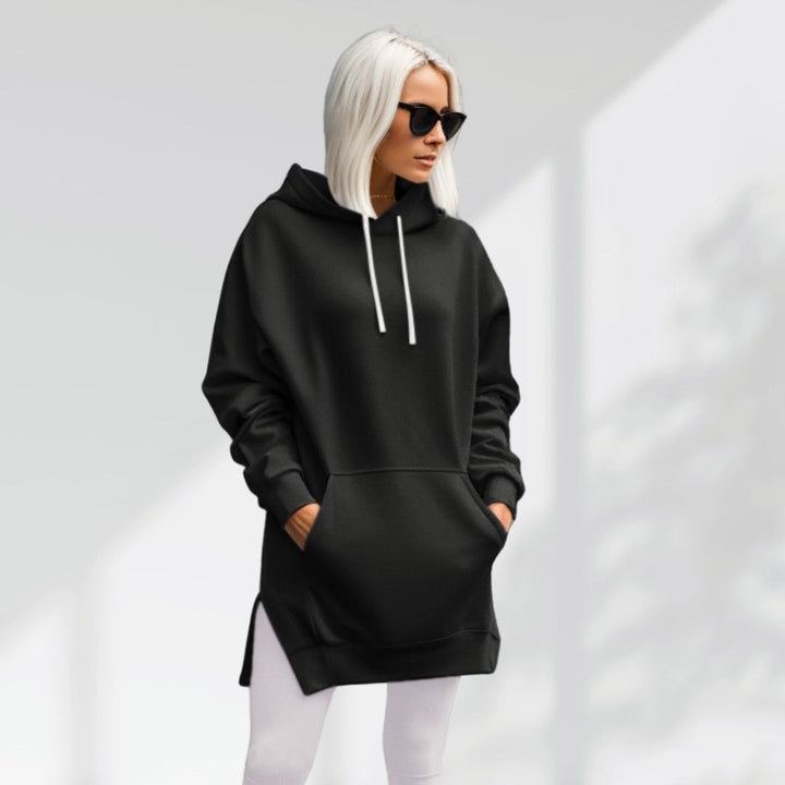 WarmyWeave™ Oversized Hoodie-Kleid
