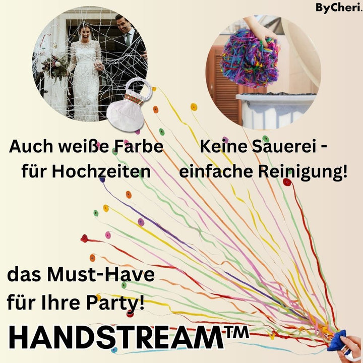 50% RABATT TEMPORÄR | HandStream™ | Feiern ohne Chaos