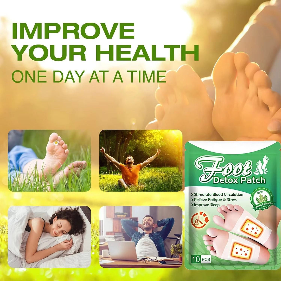 HealPads™ Fußpflaster  (1 + 1 GRATIS – Nur heute!)