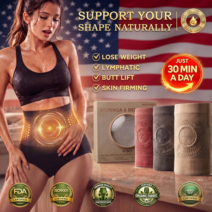 Offizieller Markenshop | 🛡️2026 Moringa & Berberin 4-in-1 Mikropartikel-Shorts zur Figurformung & Fettverbrennung