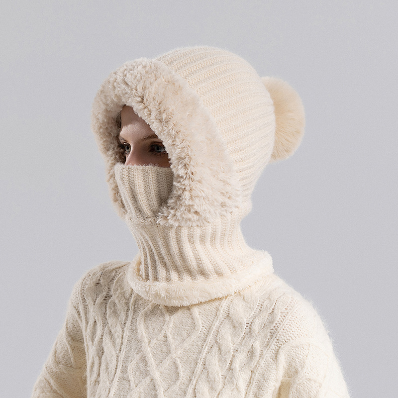 WinterKuschel™ Gefütterte Strickkapuze für Damen
