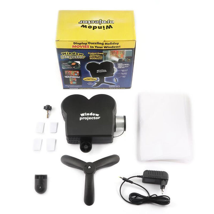 Halloween Projektor | 6 Gruselfilme + 6 Weihnachtsfilme | Einfach Einrichten