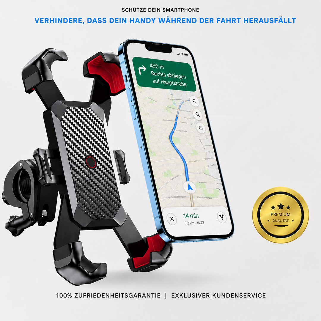 Holdora™ – Robuste Handyhalterung für Alltag & unterwegs