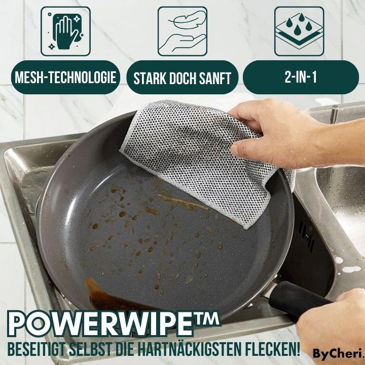 LETZTER TAG 50% RABATT | PowerWipe™ | 2-in-1-Zauber-Reinigungstuch