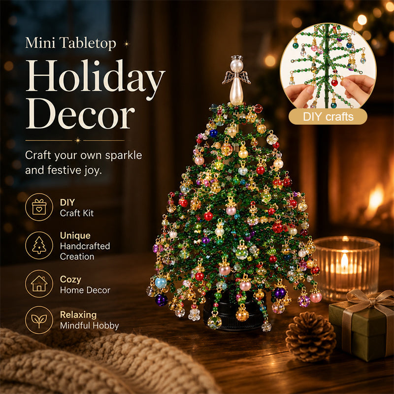 BeadTree™ 3D-Perlen-Weihnachtsbaum mit LEDs