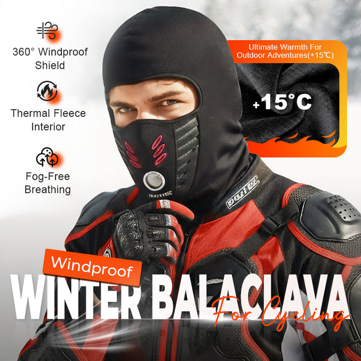 FrostSchutz™ Winddichte Thermo-Sturmhaube mit Atemventil