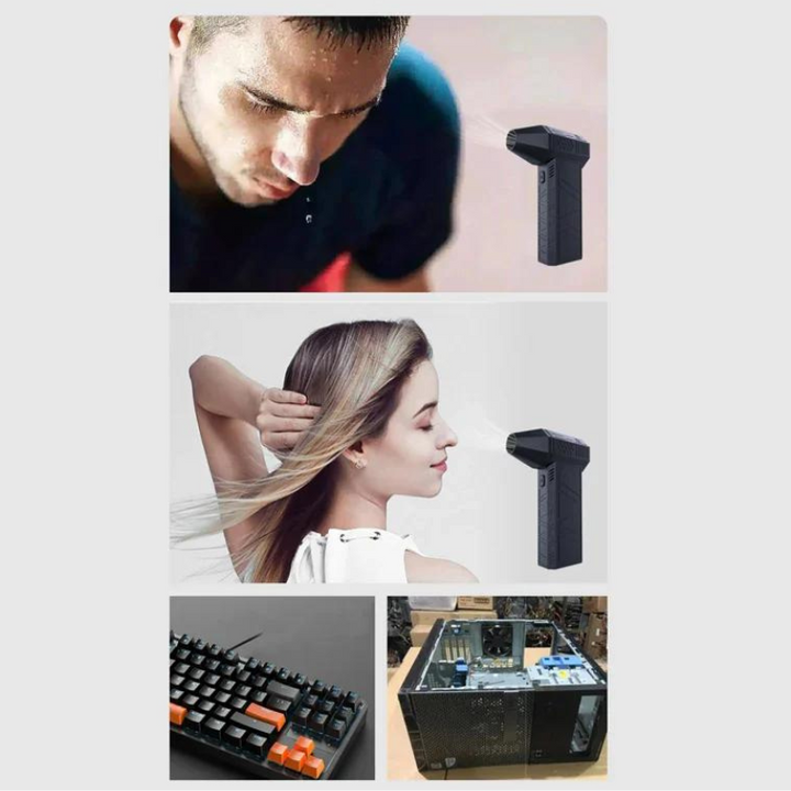 DustBlaster™ Kompakter Laubbläser – Kraftvolle Reinigung, jederzeit und überall