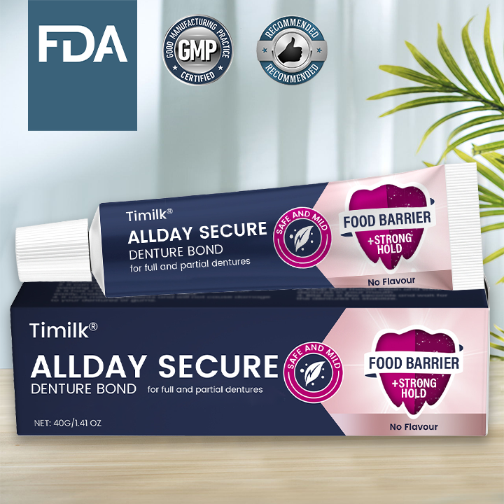ZahnHalt™ Sicherer Prothesen-Haftbalsam