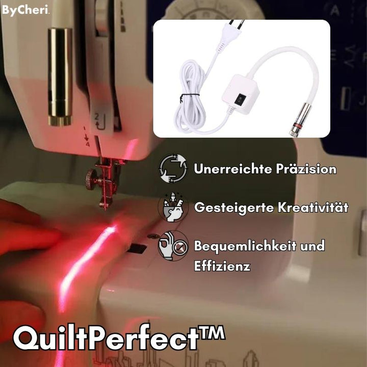 50% RABATT TEMPORÄR | QuiltPerfect™ - Laser-Leitfaden zum Nähen