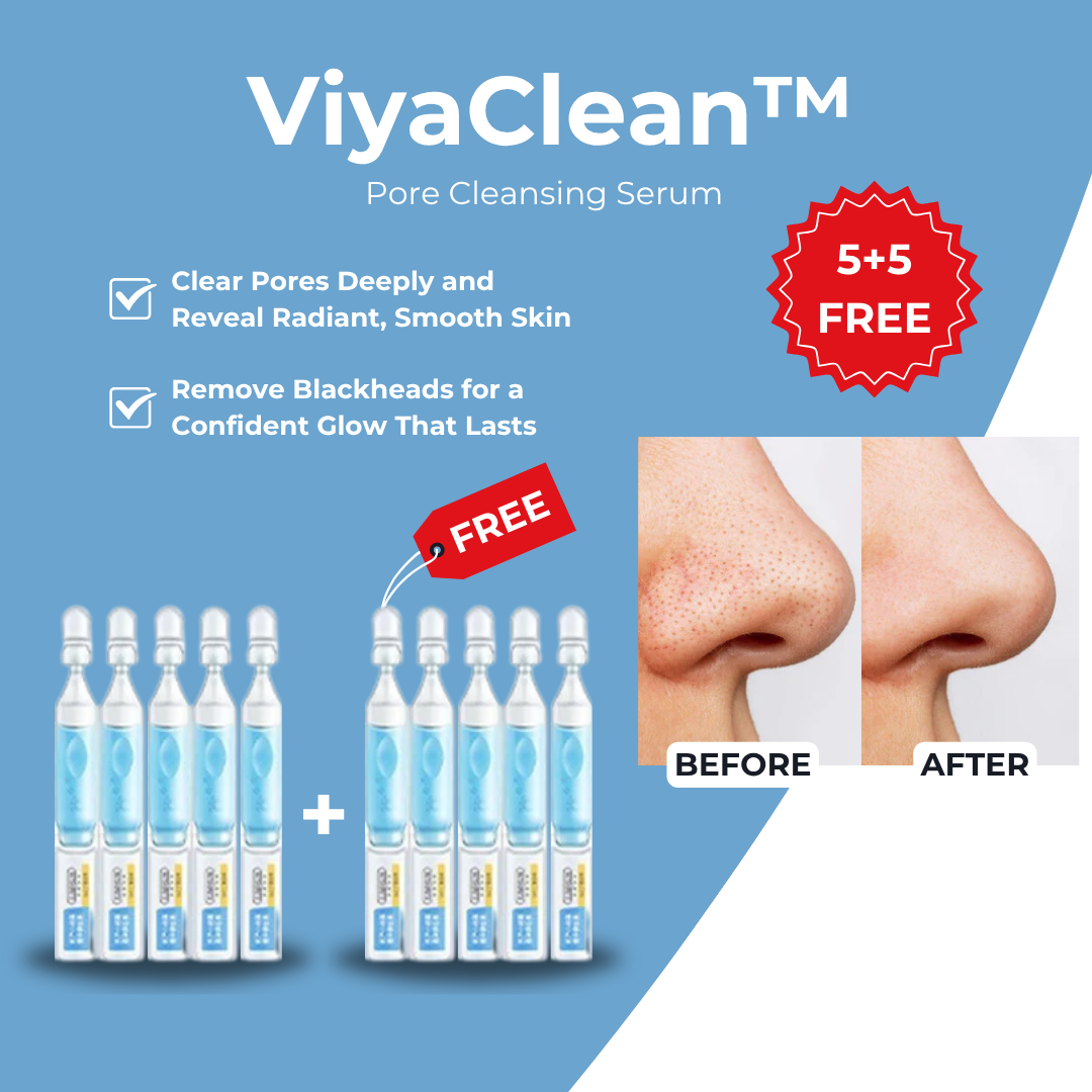 ViyaClean™ – Porenreinigungs-Serum, sanft, effektiv, gründlich & sichtbar reinigend [5 + 5 Gratis]