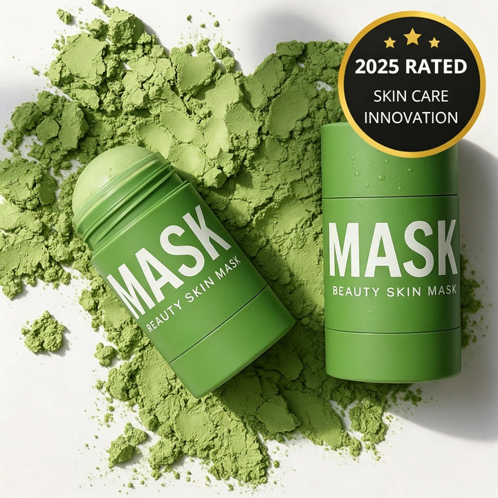 GrünRein™ Tiefenreinigende Grüntee-Maske im Stick