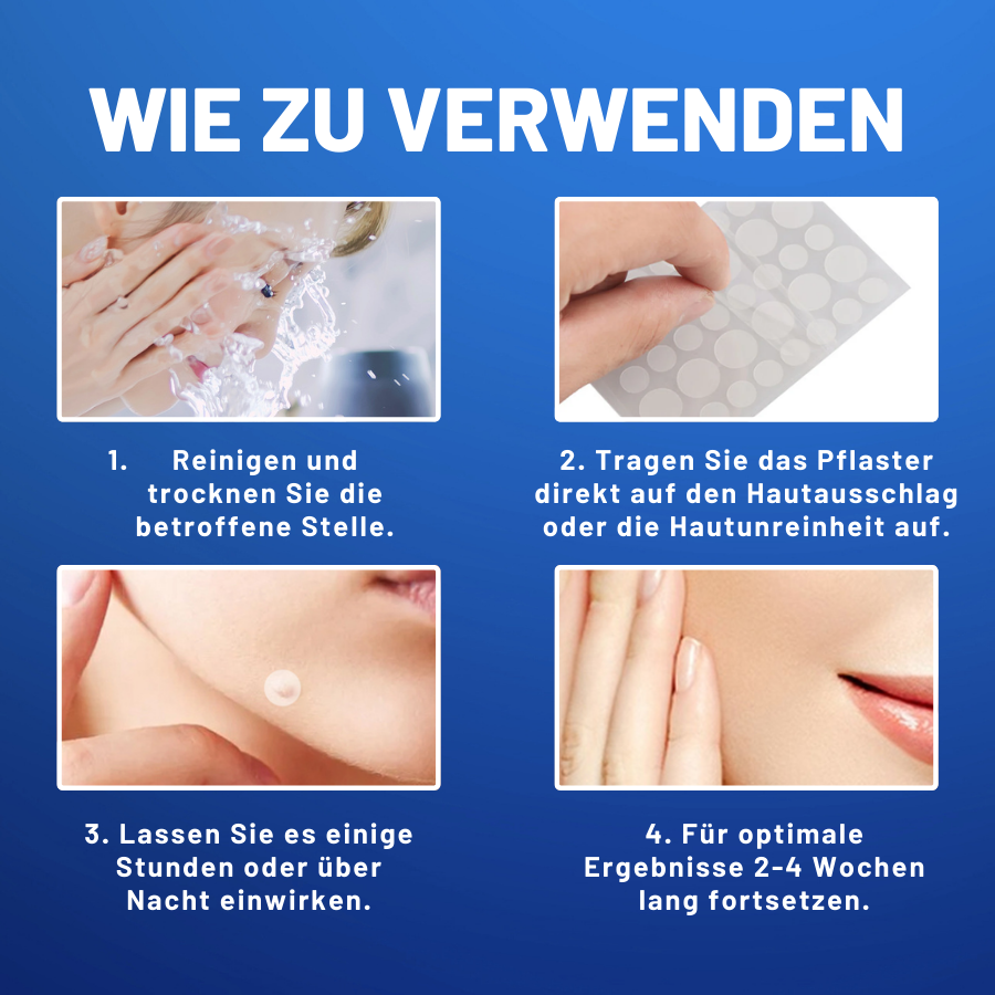 PatchAway™ – Hautlappen schmerzfrei, sicher & mühelos entfernen & pflegen [1 + 1 Gratis]