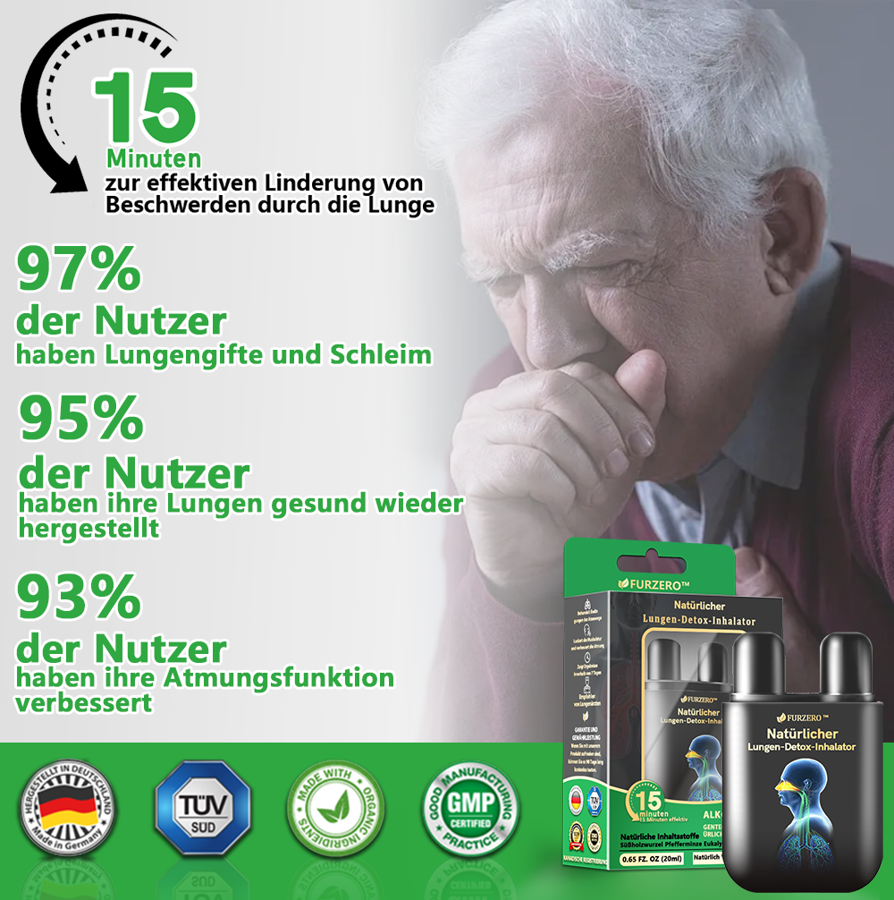 Furzero™ Natürlicher Lungen-Detox-Inhalator