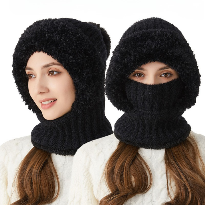 WinterKuschel™ Gefütterte Strickkapuze für Damen