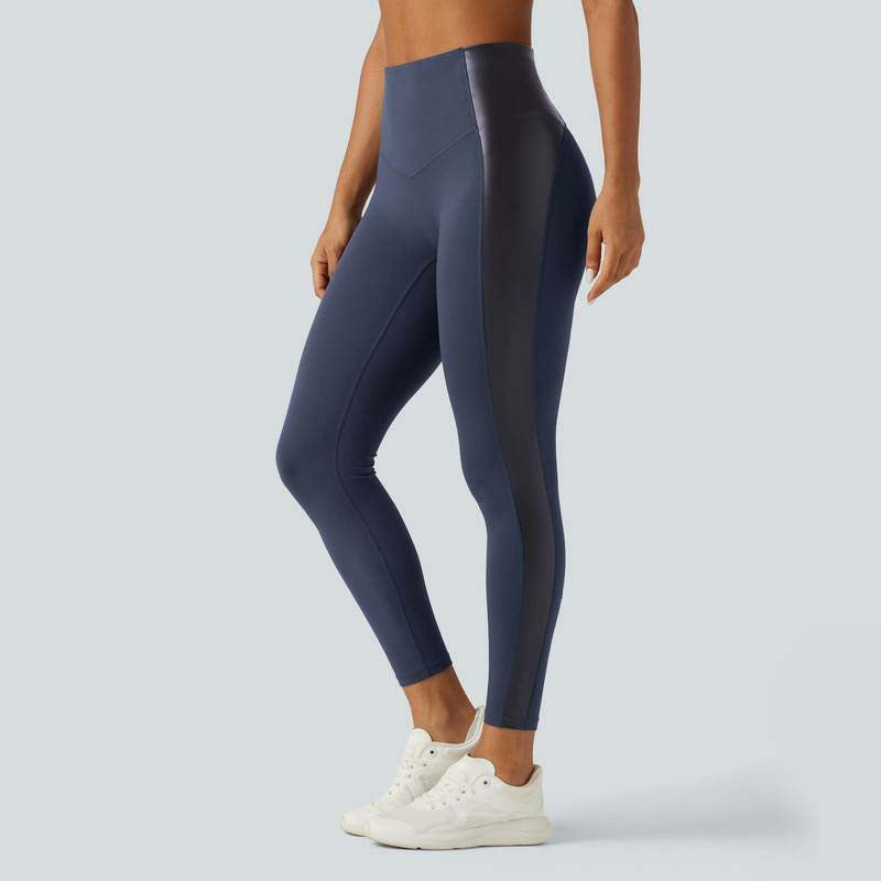 FokusForm™ Formende PU-Leder-Leggings