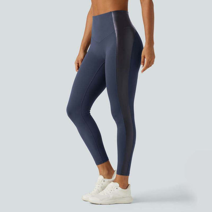 FokusForm™ Formende PU-Leder-Leggings