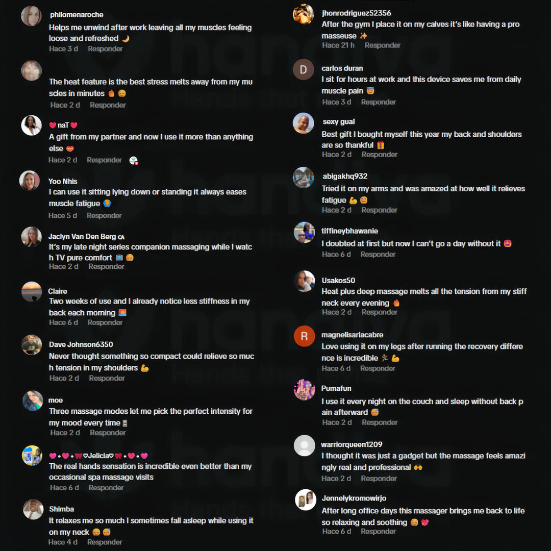 Handiva™ – Echtes Handmassagegerät für Nacken und Schultern