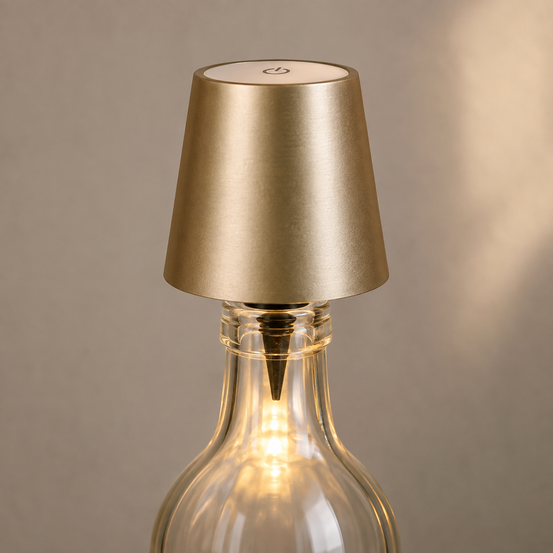 LichtKrone™ Wiederaufladbare Flaschenlampe