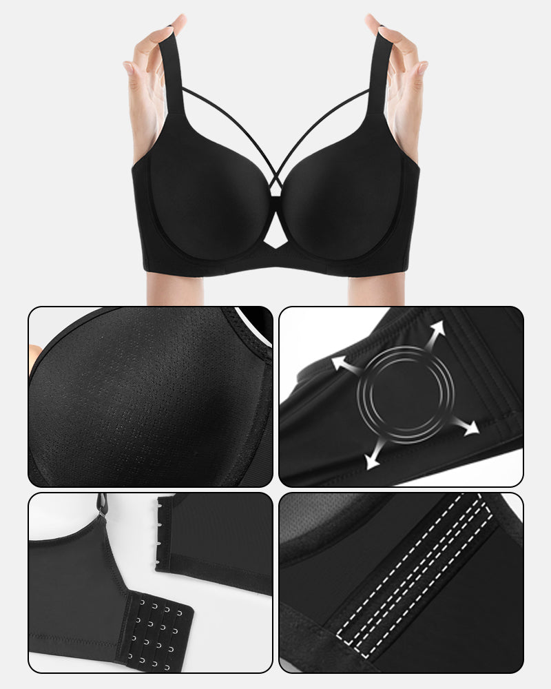 DekolletéTraum™ Nahtloser Push-up-BH mit tiefem V-Ausschnitt
