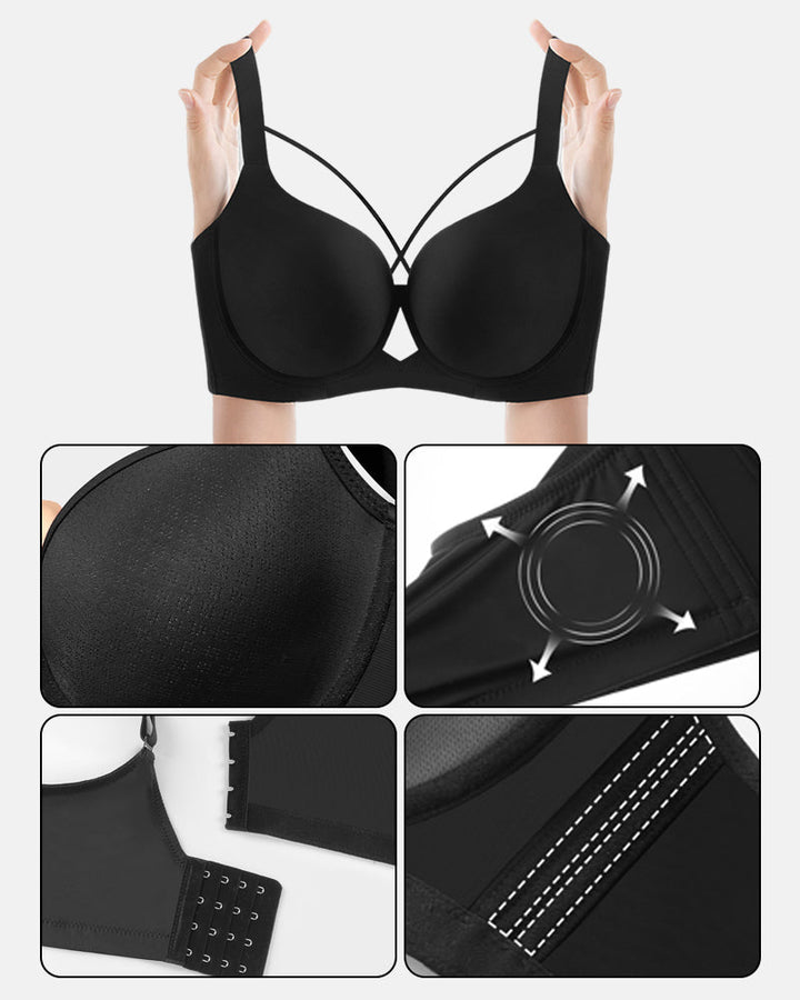 DekolletéTraum™ Nahtloser Push-up-BH mit tiefem V-Ausschnitt