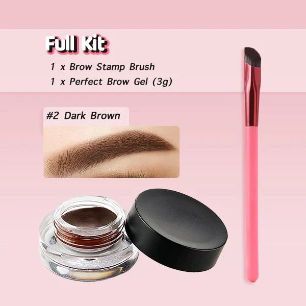 StampBrush™ – 4D Hairline Augenbrauen-Stempelpinsel für präzises Styling [1 + 1 Gratis]