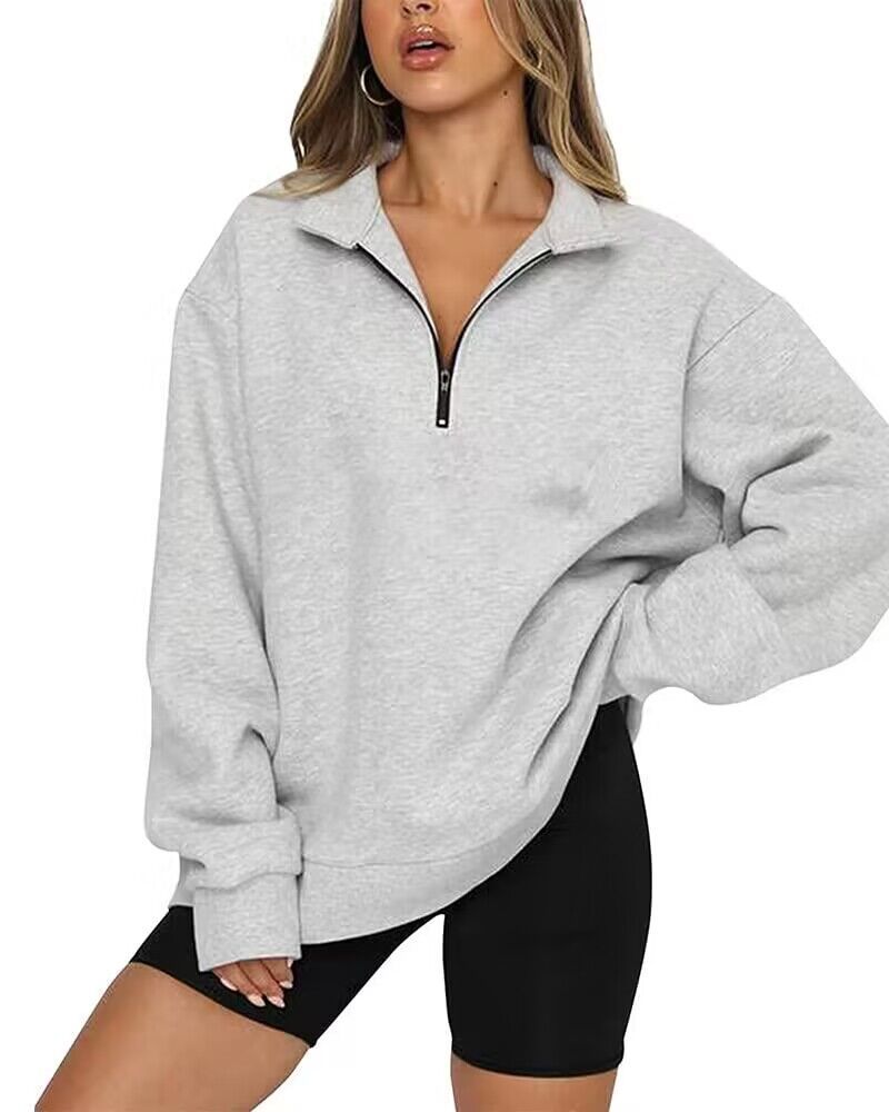 Tatum™ Sweatshirt mit Kragen für Frauen