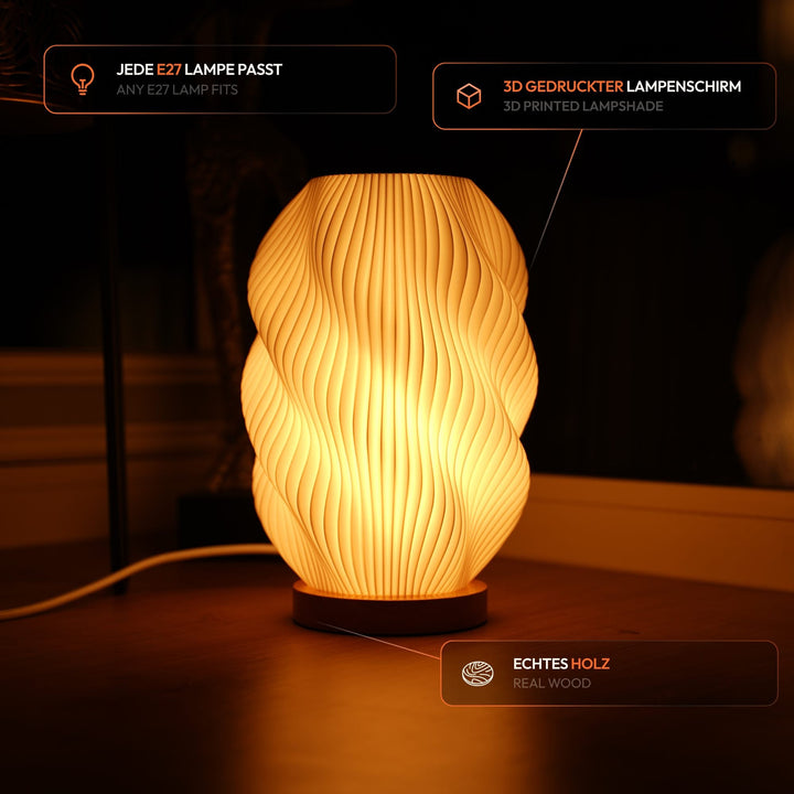 Twuro Lampe sorgt für gemütliche Wohlfühlatmosphäre zuhause