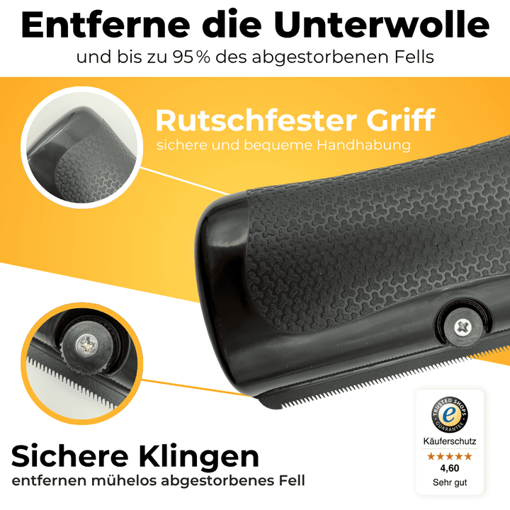 Fellora Pro™ – Bestseller-Bürste für einfache Fellpflege zuhause
