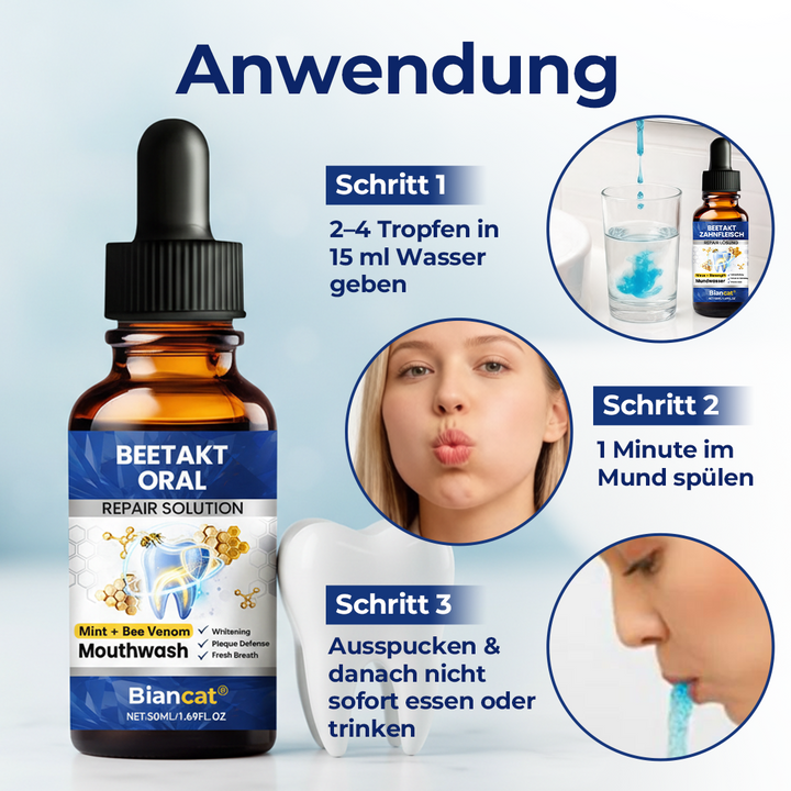 GumViva™ Mundtropfen für frischen Atem und zur Unterstützung des Zahnfleisches