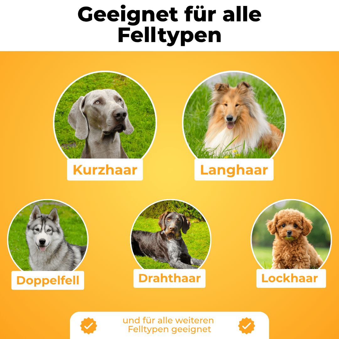 FellGlanz™ Entwirr- & Pflegebürste für Haustiere