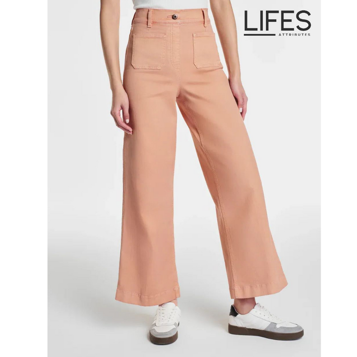ChicTrend | Bauchkontrolle Gekürzte Weitbein-Jeans