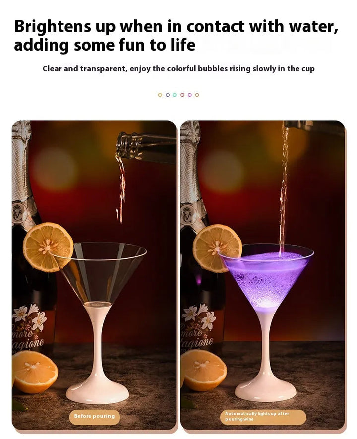 Glowware™ - LED-Licht-Weingläser
