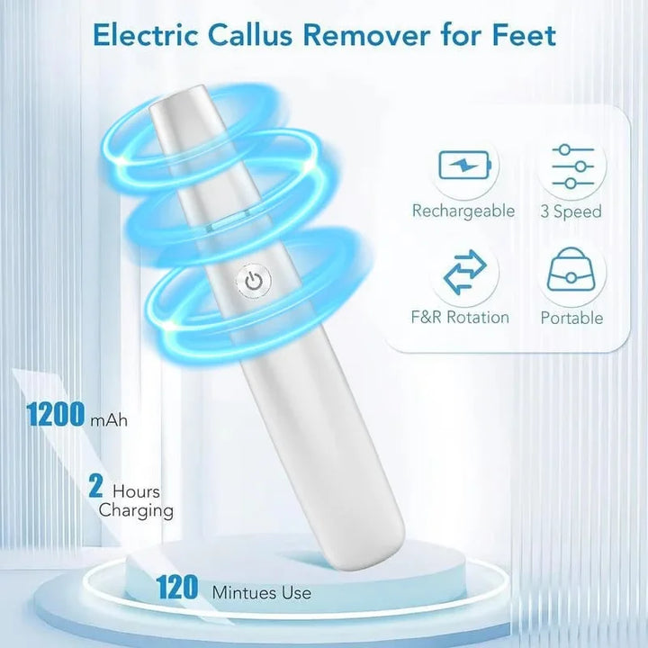 CallusRemove™ – Elektrischer Hornhautentferner für Weiche & Glatte Füße [50% Rabatt]