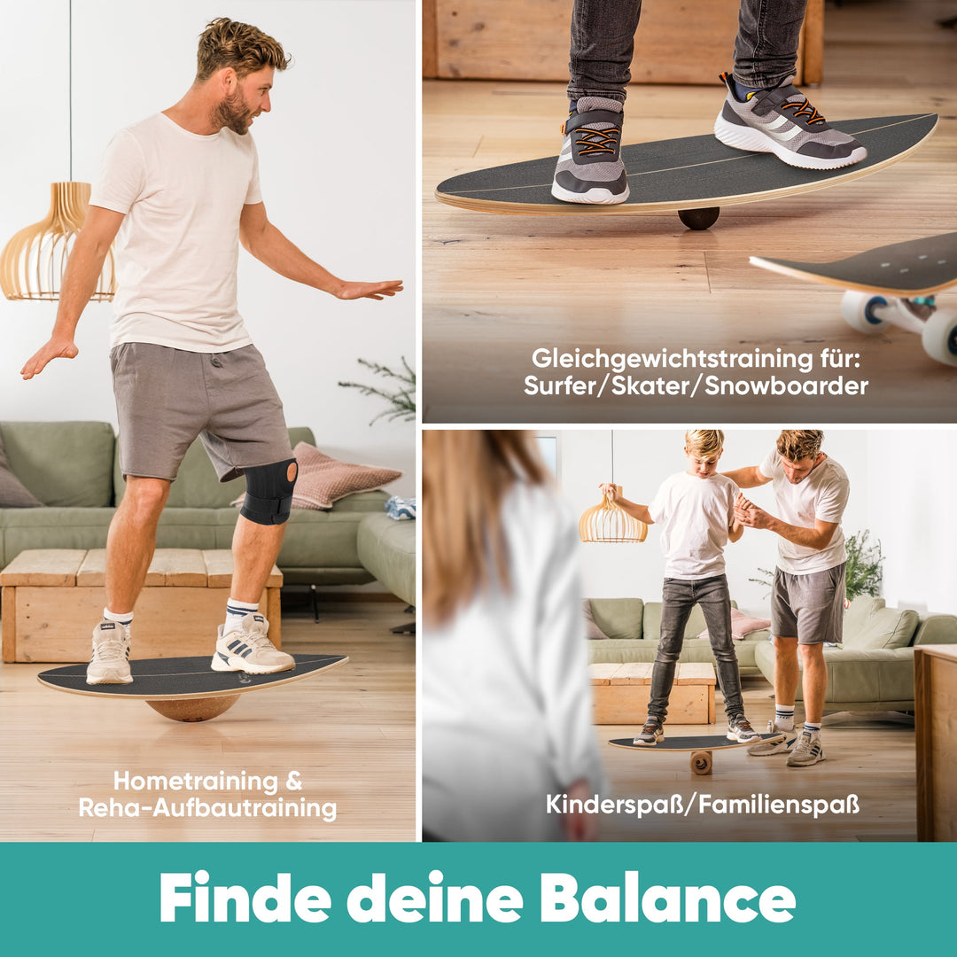 RideBalance™ Komplett-Trainer für eine stärkere Rumpfmuskulatur