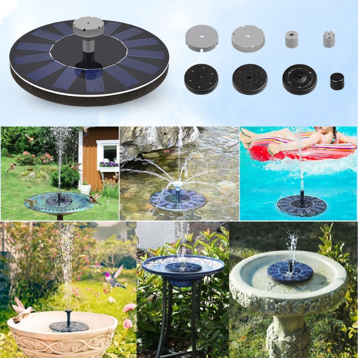 1+1 Gratis | SolarFlow™ Schwimmender Solar-Gartenbrunnen