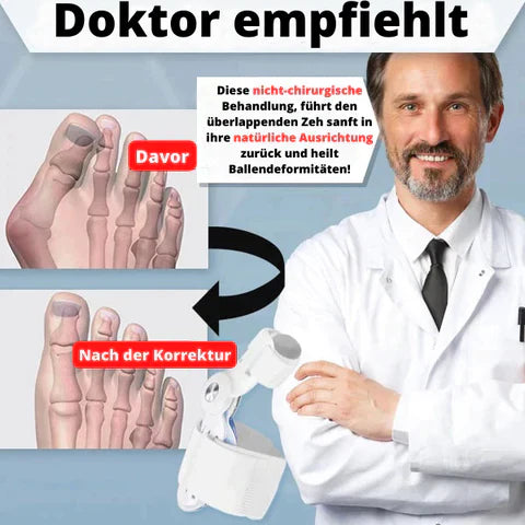 Flex-Ballenzehkorrektor - Rette deinen Zeh bevor es zu spät ist!