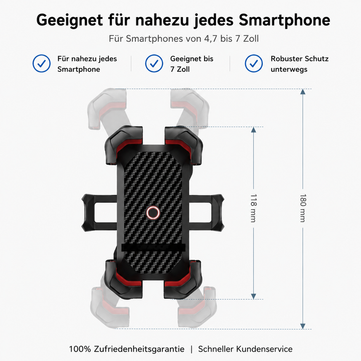 Holdora™ – Robuste Handyhalterung für Alltag & unterwegs