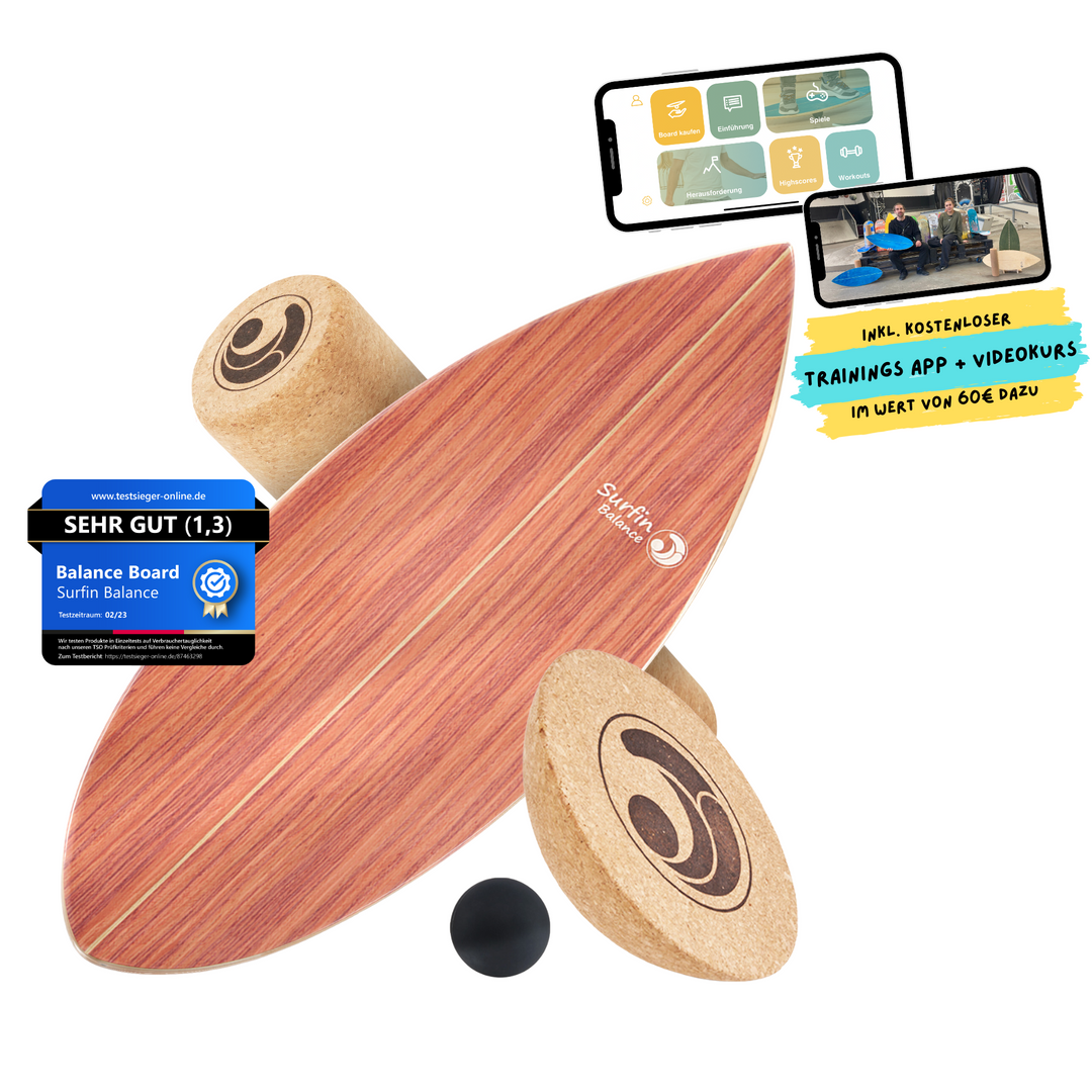 RideBalance™ Komplett-Trainer für eine stärkere Rumpfmuskulatur