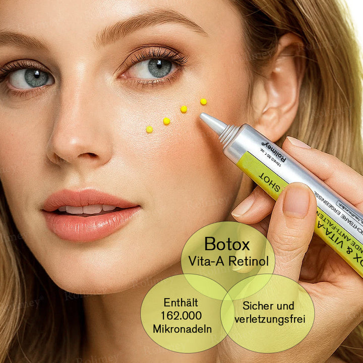 💫👨‍⚕️Jetzt jugendliche Haut zurückgewinnen 💫Rolimey® Botox & Vita-A Retinol Shot Falten-Lift Straffungscreme