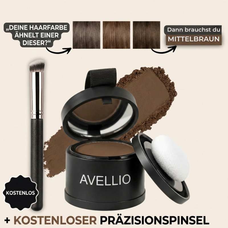 Avellio™ – Sofort Ansatz- & Grauhaar-Abdeckung